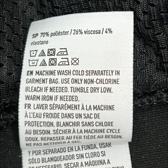 American Eagle Women’s Pullover Hoodie Sweatshirt XS Black Polyester/Viscose EUC - Picture 9 of 11